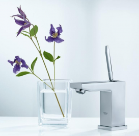 Смеситель для раковины с джойстиком Grohe коллекция Eurocube Joy хром 23656000