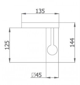 Змішувач для раковини одноважеля GRB Kala хром / білий 60518600