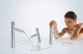 Смеситель для раковины однорычажный Hansgrohe Talis Select S с донным клапаном хром 72044000