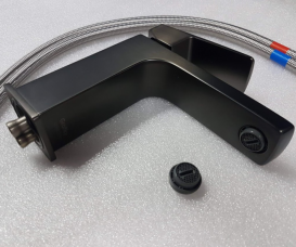 Смеситель для раковины однорычажный Imprese Grafiky черный никель ZMK041807010