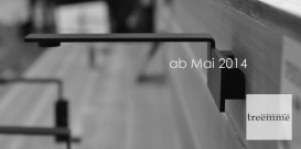 Смеситель для раковины однорычажный настенный Treemme 5 мм черный матовый 2552NN