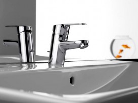 Смеситель для раковины однорычажный Roca Victoria-N с донным клапаном хром A5A3025C00