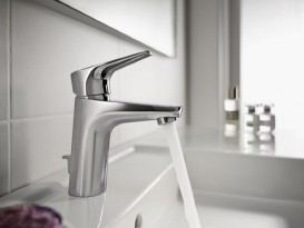 Смеситель для раковины однорычажный Roca Atlas с донным клапаном латунь хром A5A3090C00