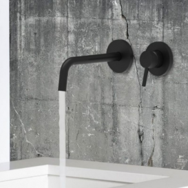 Смеситель для раковины Paffoni Light черный матовый LIG 006 NO 70