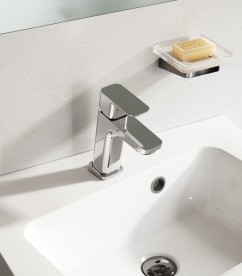 Смеситель для раковины Ravak 10° Free TD F 014.00 170 мм однорычажный без донного клапана латунь хром X070129