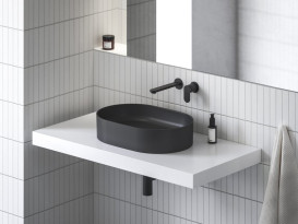 Змішувач для раковини Ravak Chrome II настінний одноважільний чорний X070592