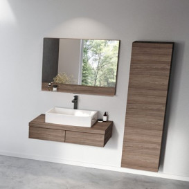 Смеситель для раковины Ravak Chrome однорычажный черный X070429