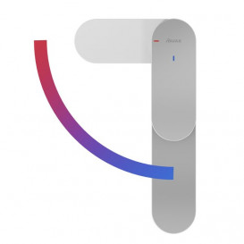 Смеситель для раковины Ravak Eleganta BeCool однорычажный розовое золото матовое X070423