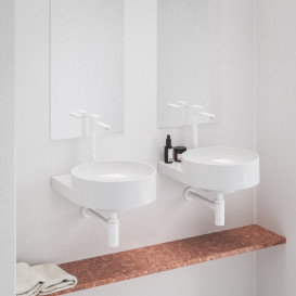 Смеситель для раковины Ravak Eleganta EL 015.10WV однорычажный белый матовый X070254