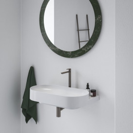 Змішувач для раковини Ravak Eleganta EL 015.20GB графіт матовий одноважільний X070328