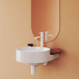 Смеситель для раковины Ravak Espirit BeCool однорычажный белый матовый  X070405