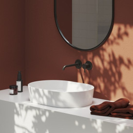 Змішувач для раковини Ravak Espirit настінний одноважільний графіт матовий X070315