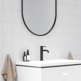 Смеситель для раковины Ravak Espirit однорычажный черный матовый X070273