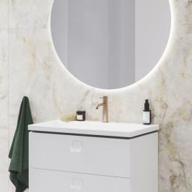 Змішувач для раковини Ravak Espirit одноважільний рожеве матове золото X070347