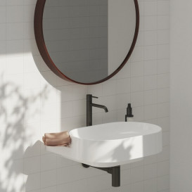 Смеситель для раковины Ravak Espirit однорычажный графит матовый X070391