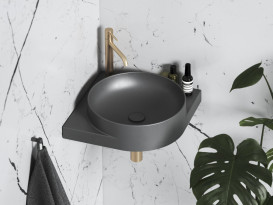 Смеситель для раковины Ravak Espirit однорычажный золото матовое X070616