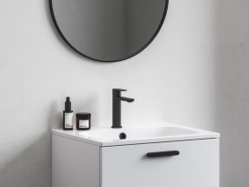 Змішувач для раковини Ravak Сhrome II CR II 014.20BL одноважільний чорний X070458