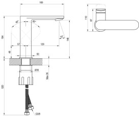 Смеситель для раковины Ravak Сhrome II CR II 014.02 однорычажный хром X070584