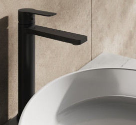 Смеситель для раковины Ravak Solar однорычажный черный X070490