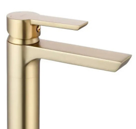 Смеситель для раковины Rea Argus однорычажный матовое золото REA-B6412