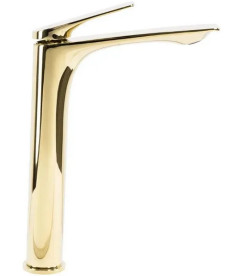 Смеситель для раковины Rea Avalon однорычажный золото REA-B1127