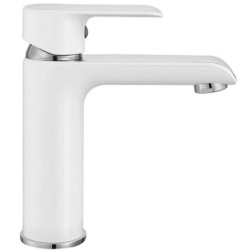 Смеситель для раковины Rea Bloom однорычажный белый/хром REA-B9915