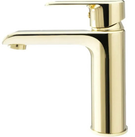 Смеситель для раковины Rea Bloom однорычажный золото REA-B6200