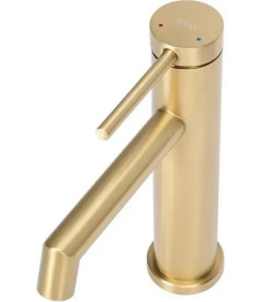 Змішувач для раковини Rea Foss одноважільний золотий матовий REA-B5316