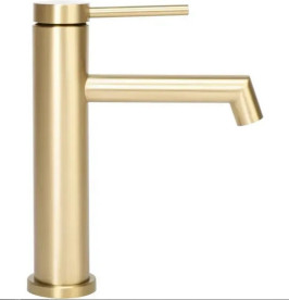 Змішувач для раковини Rea Foss одноважільний золотий матовий REA-B5316
