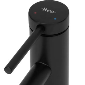 Смеситель для раковины Rea Foss однорычажный черный REA-B5317