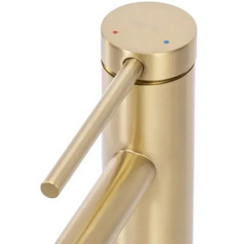 Змішувач для раковини Rea Foss одноважільний золотий матовий REA-B5319