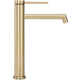 Змішувач для раковини Rea Foss одноважільний золотий матовий REA-B5319