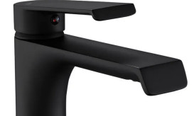 Змішувач для раковини Rea Hass одноважільний чорний REA-B9966