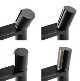 Смеситель для раковины Rea Icon однорычажный черный REA-B5681