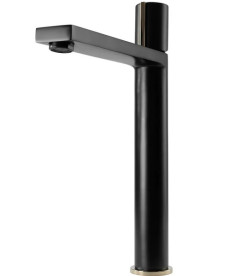 Смеситель для раковины Rea Icon однорычажный черный REA-B5681