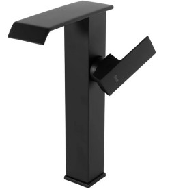 Змішувач для раковини Rea Kent одноважільний чорний REA-B8012