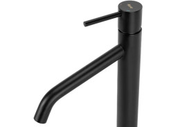 Змішувач для раковини Rea Level одноважільний чорний REA-B2046