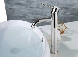 Змішувач для раковини Rea Lungo одноважільний хром REA-B4104