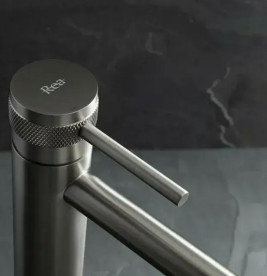 Змішувач для раковини Rea Lungo Grip одноважільний графіт REA-B8779