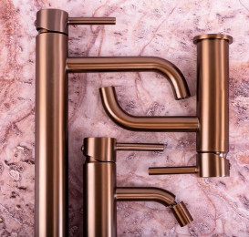 Змішувач для раковини Rea Lungo одноважільний матова мідь REA-B1112