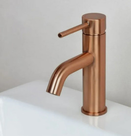 Змішувач для раковини Rea Lungo одноважільний матова мідь REA-B1112