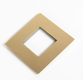 Смеситель для раковины Rea Mason настенный однорычажный золото REA-B5150