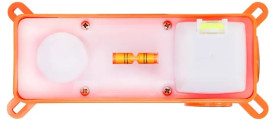 Змішувач для раковини Rea Mild настінний одноважільний чорний/рожеве золото REA-B9142