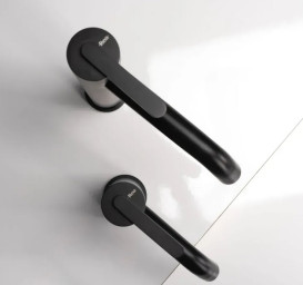 Смеситель для раковины Rea Ontario однорычажный черный REA-B5504