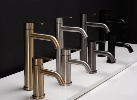 Змішувач для раковини Rea Ontario одноважільний матове золото REA-B5509