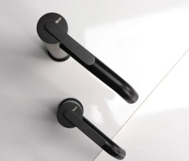 Смеситель для раковины Rea Ontario однорычажный черный REA-B5508