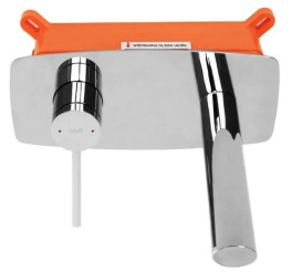 Змішувач для раковини Rea Oval настінний одноважільний хром REA-B5124