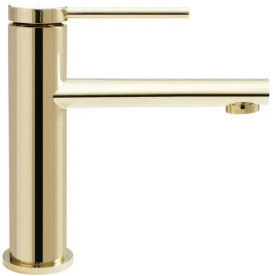 Смеситель для раковины Rea Oval однорычажный золото REA-B6515