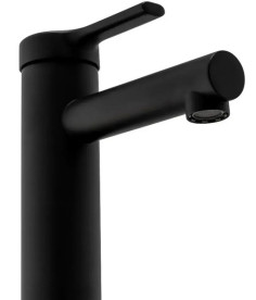 Смеситель для раковины Rea Pixel однорычажный черный REA-B2017