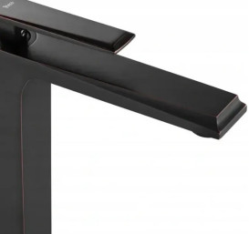 Змішувач для раковини Rea Romano одноважільний чорний REA-B9902